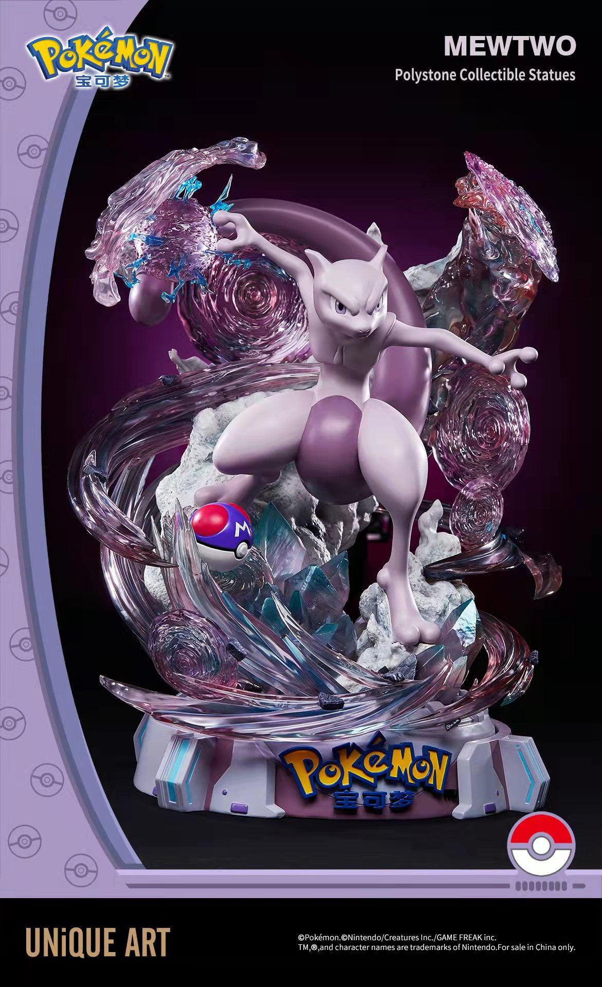 Pokemon Mewtwo Statue By UNiQUE ART - Image 4