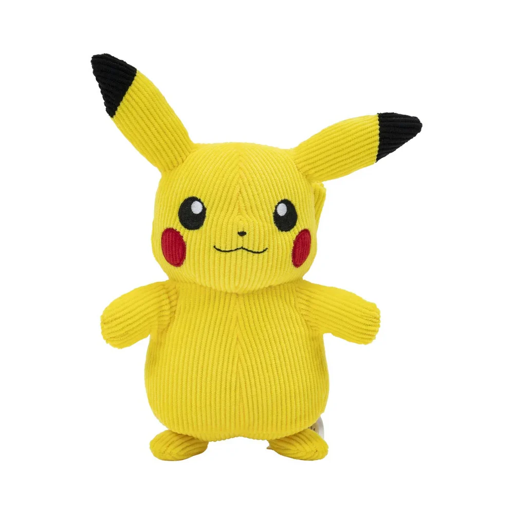 POKEMON PLUSH CORDUROY 8" ASST