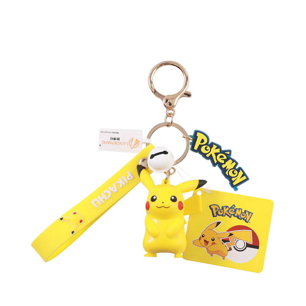 Pokemon Pikachu Keychain By Langbowang