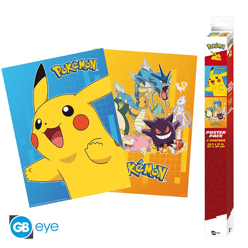Pokemon Colourful Characters 52X38 cm Set 2 Chibi Posters by Gb Eye - Image 2