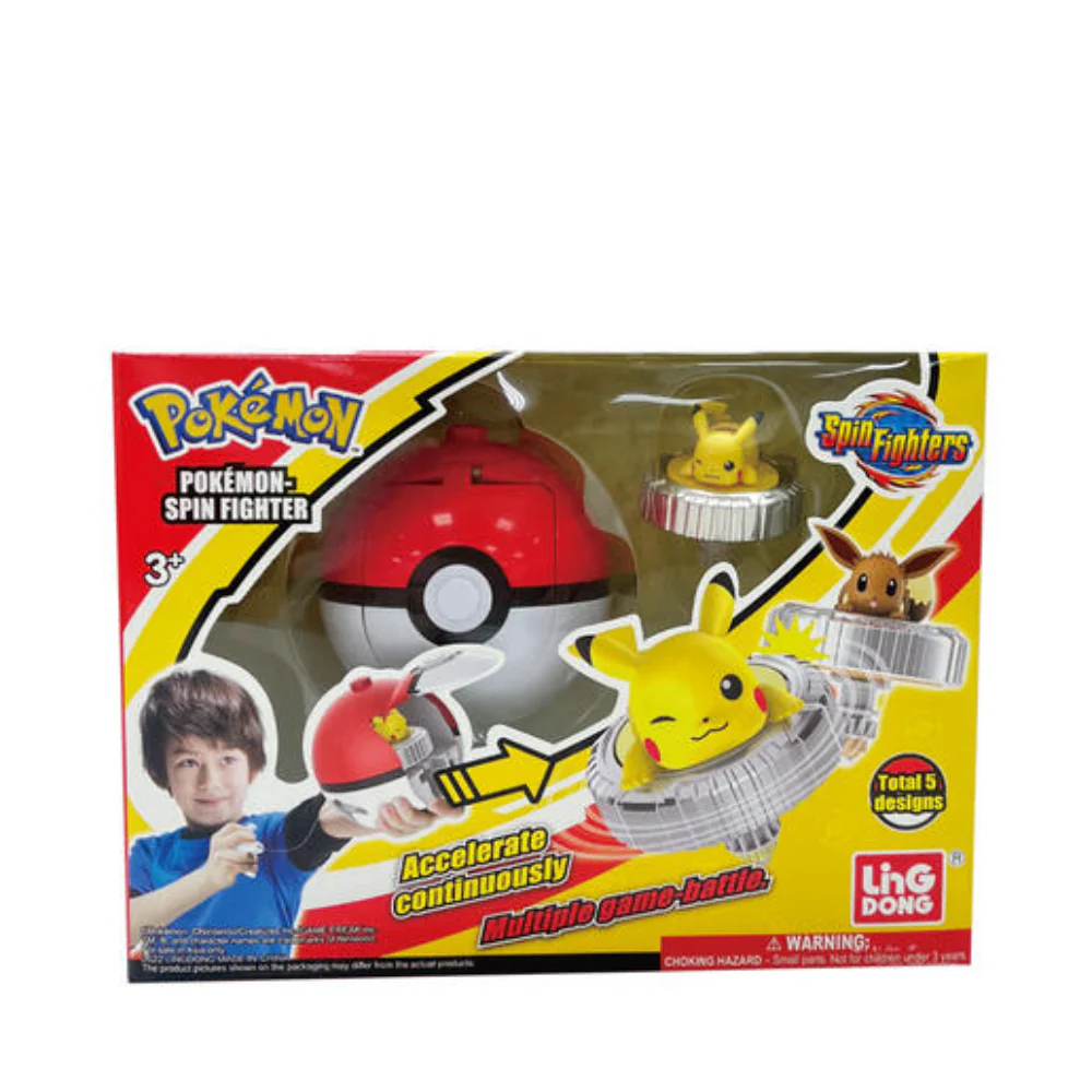Pokemon - Spin Fighter Pikachu By LingDong