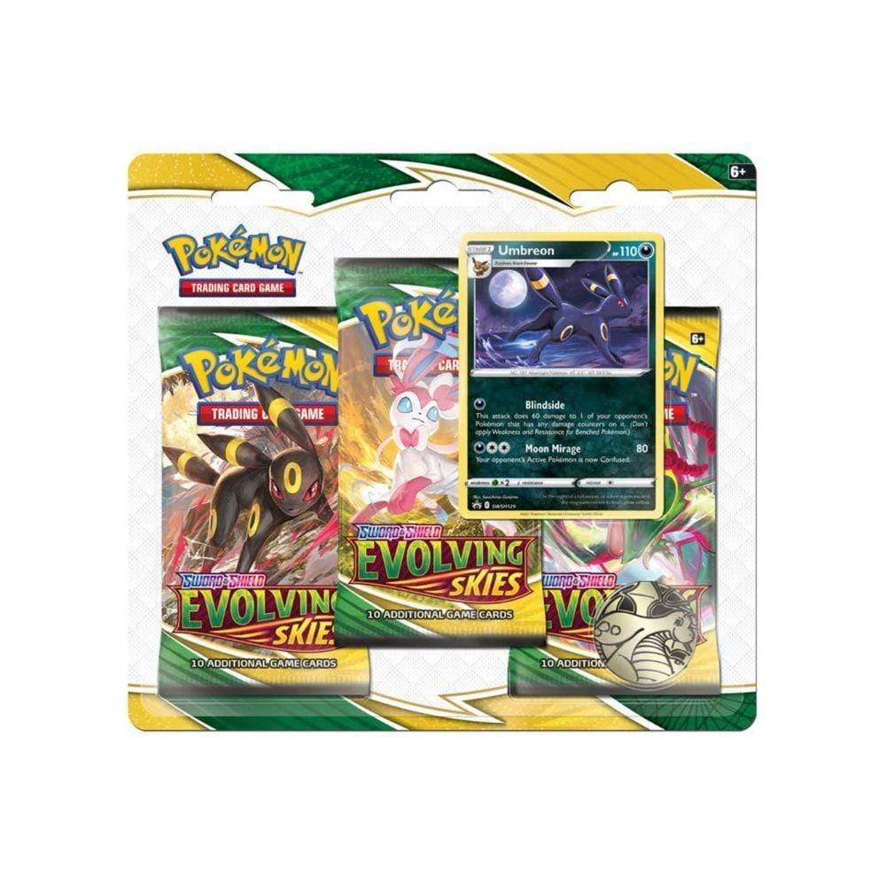 Pokemon TCG: Evolving Skies 3 Boosters Blister Pack - Image 2