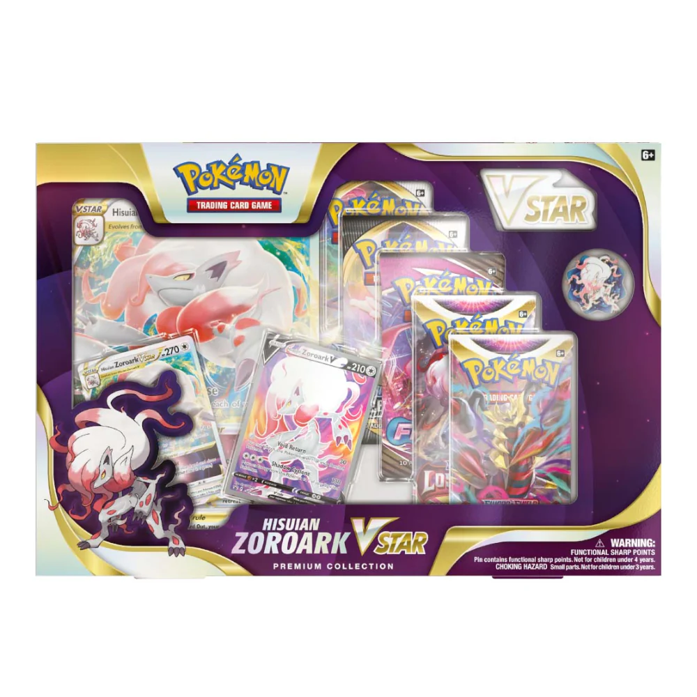 Pokémon TCG : Hisuian Zoroark VSTAR Premium Collection