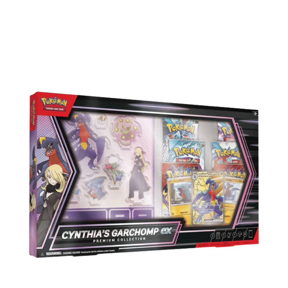 Pokemon TCG : June Premium Collect Cynthia’s Garchomp EX Premium Collection