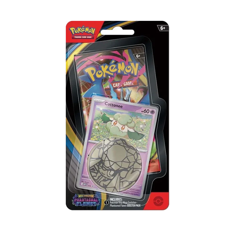 Pokemon TCG Mega Evolution 02 Phantasmal Flames Checklane Blister (1 Random) - Image 2