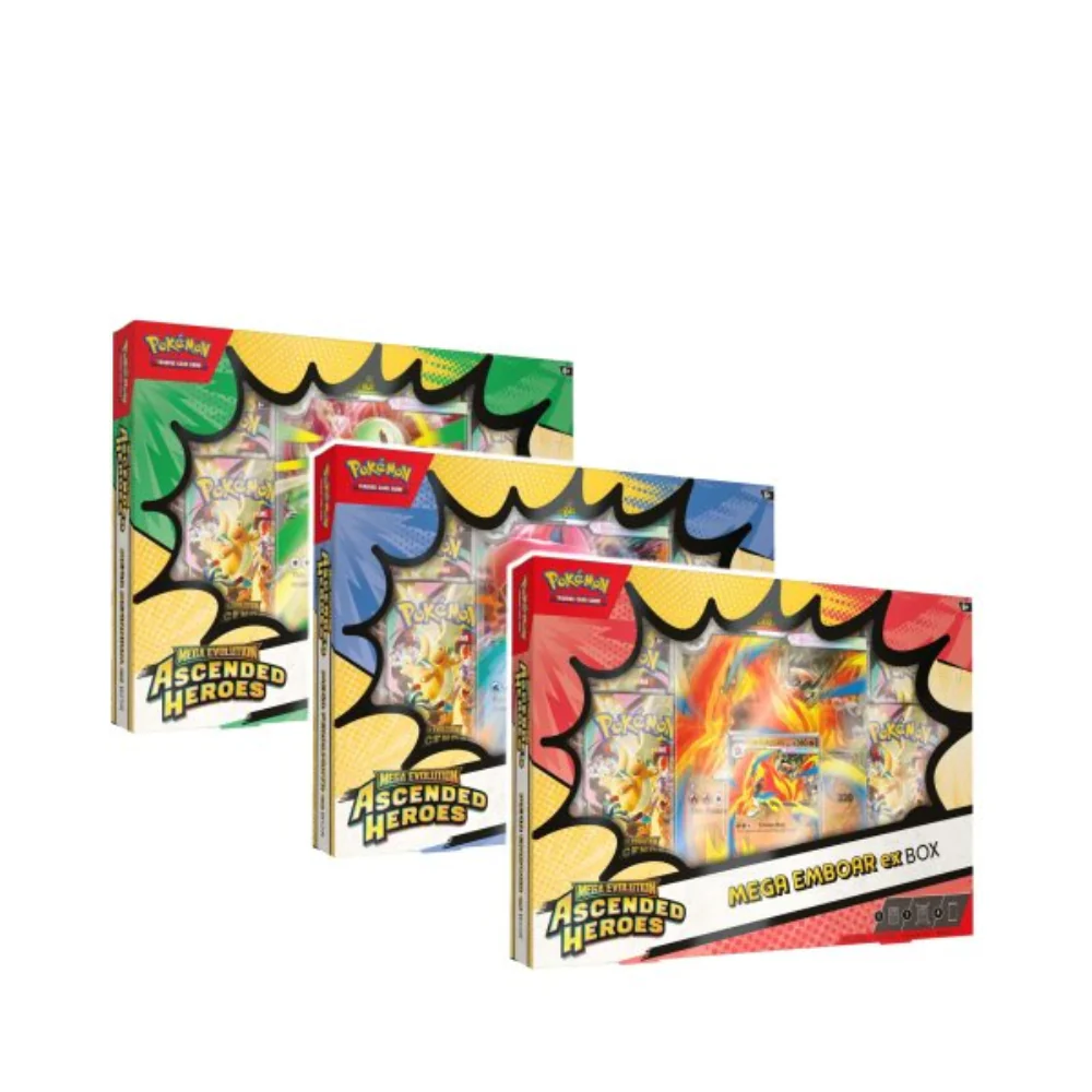 Pokemon Tcg : Mega Evolutions (2.5) Ascended Heroes Mega Meganium / Emboar (1 Random)
