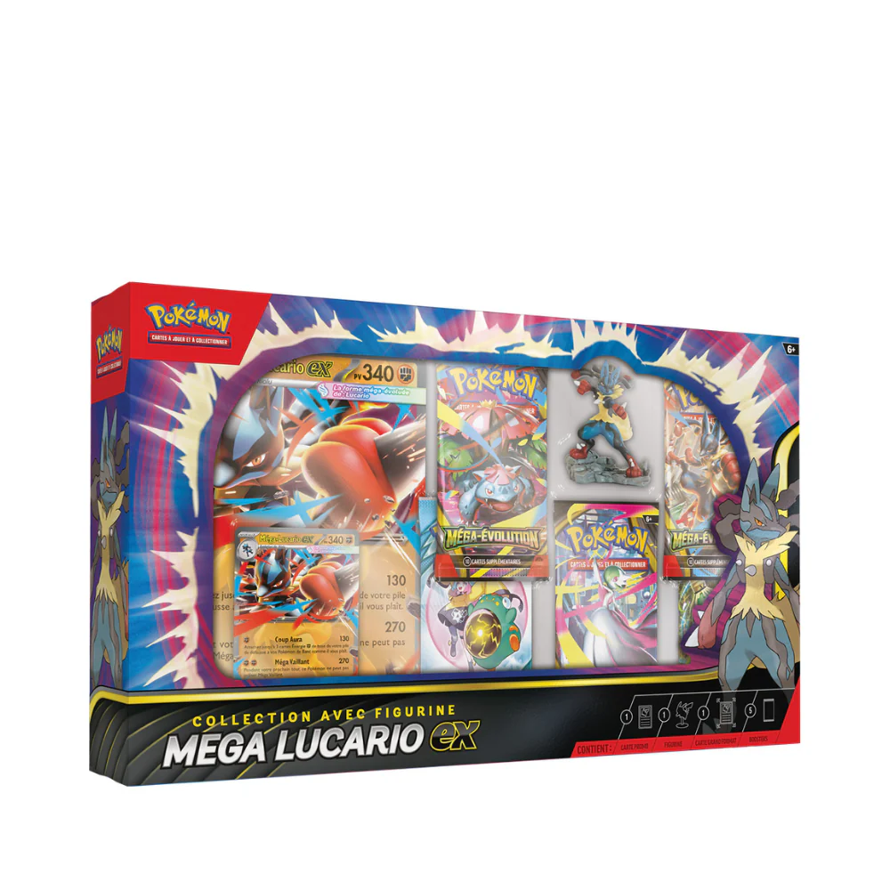 Pokemon TCG Mega Lucario EX Figure Collection