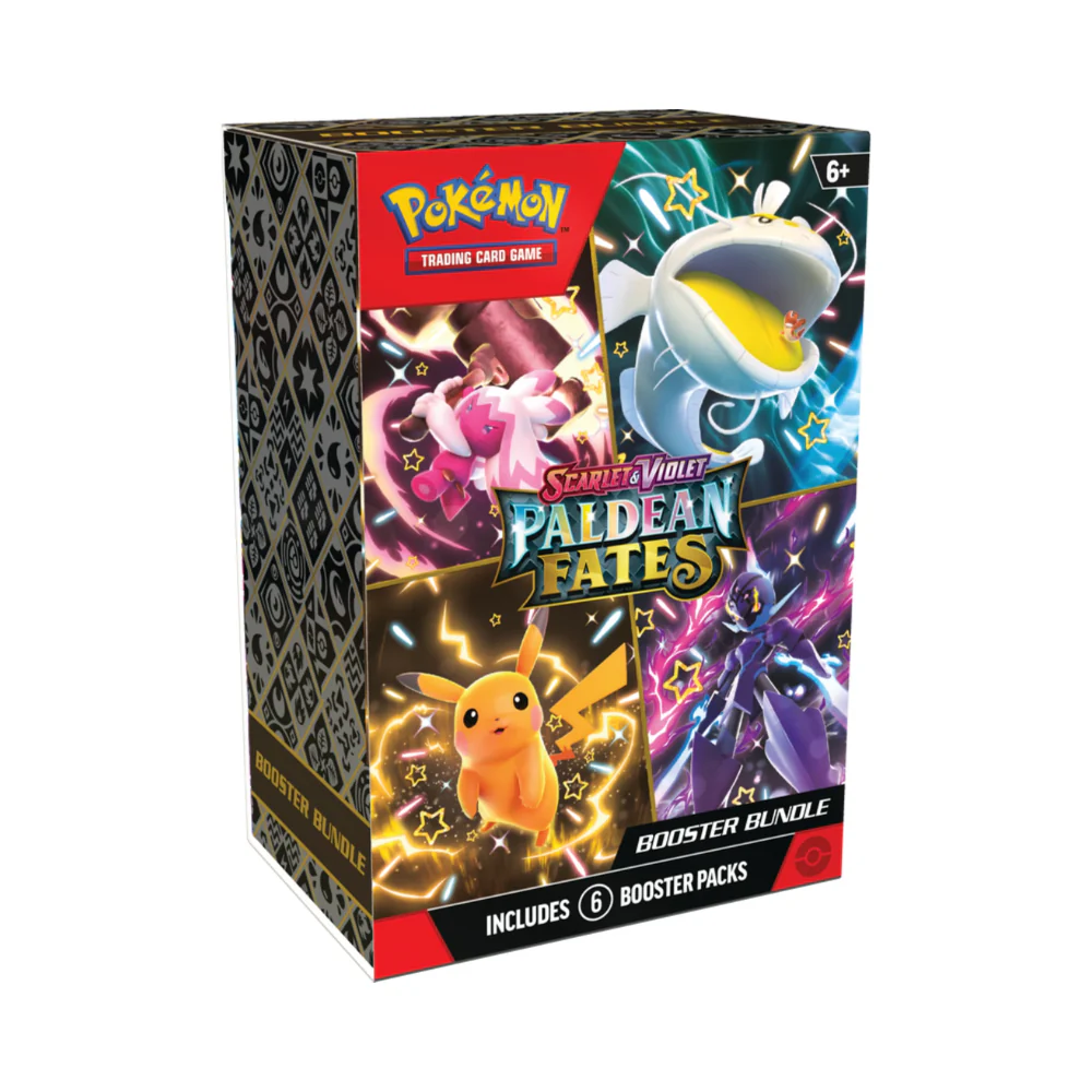 Pokemon TCG: PALDEAN FATES SV4.5 Booster Bundle