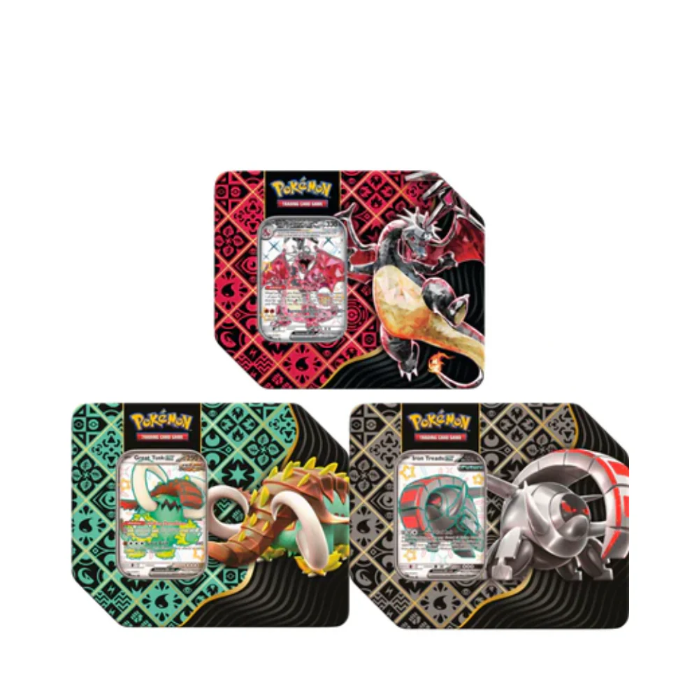 Pokemon TCG: PALDEAN FATES SV4.5 Tin (5 boosters) (1 Random)