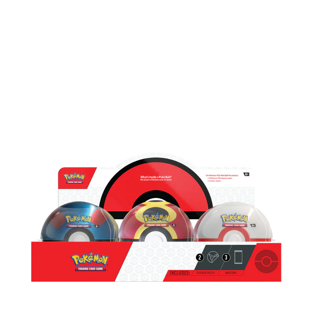 Pokemon TCG : Poke Ball Tin (Q4 2025) Assortment 