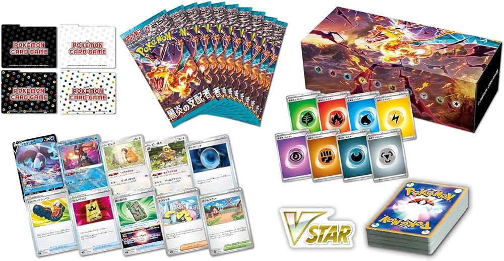 POKEMON TCG: Scarlet& Violet Deck Build BOX Ruler of Black Flame (Japanese Ver.) - Image 2