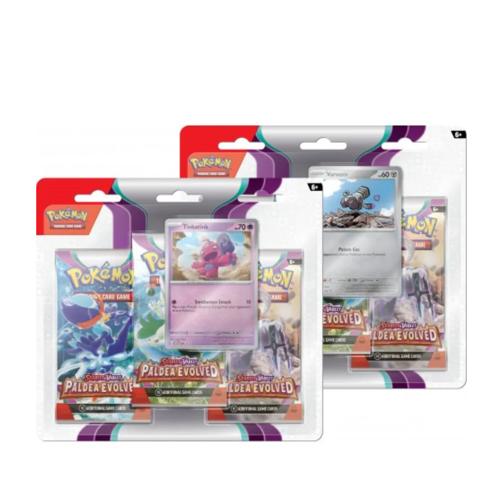 Pokemon TCG: Scarlet & Violet Paldea Evolved 3P Blisters