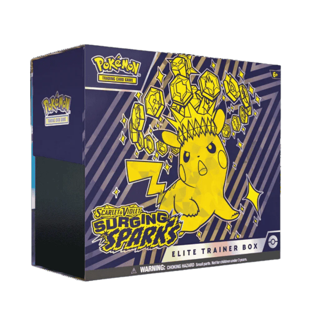 Pokemon TCG : Scarlet & Violet Surging Sparks (SV08) Elite Trainer Box EN