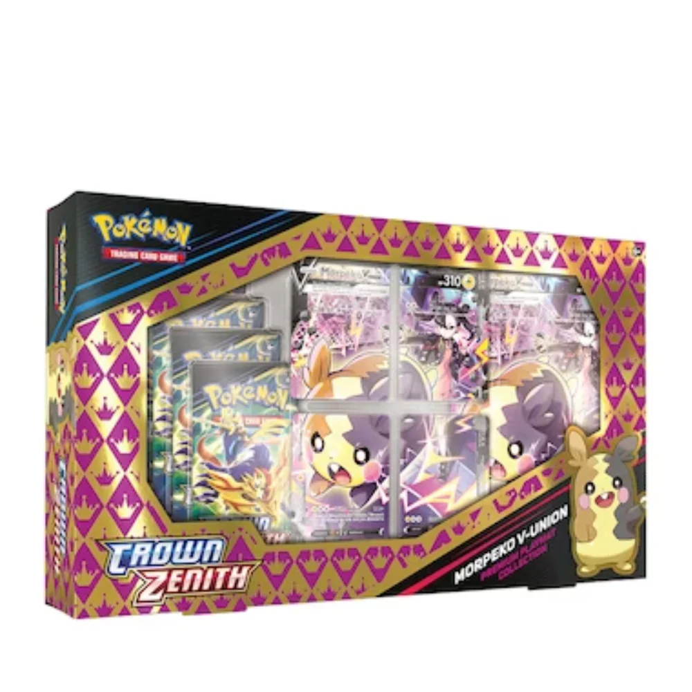 Pokemon TCG: Sword & Shield 12.5 Crown Zenith Morpeko V Union Box