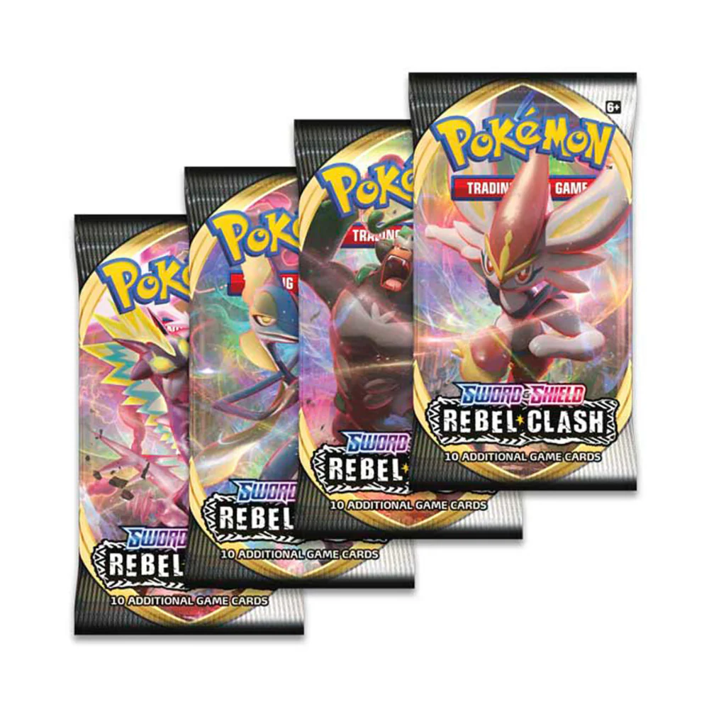 Pokemon TCG : Sword & Shield 2 - Rebel Clash Boosters Pack