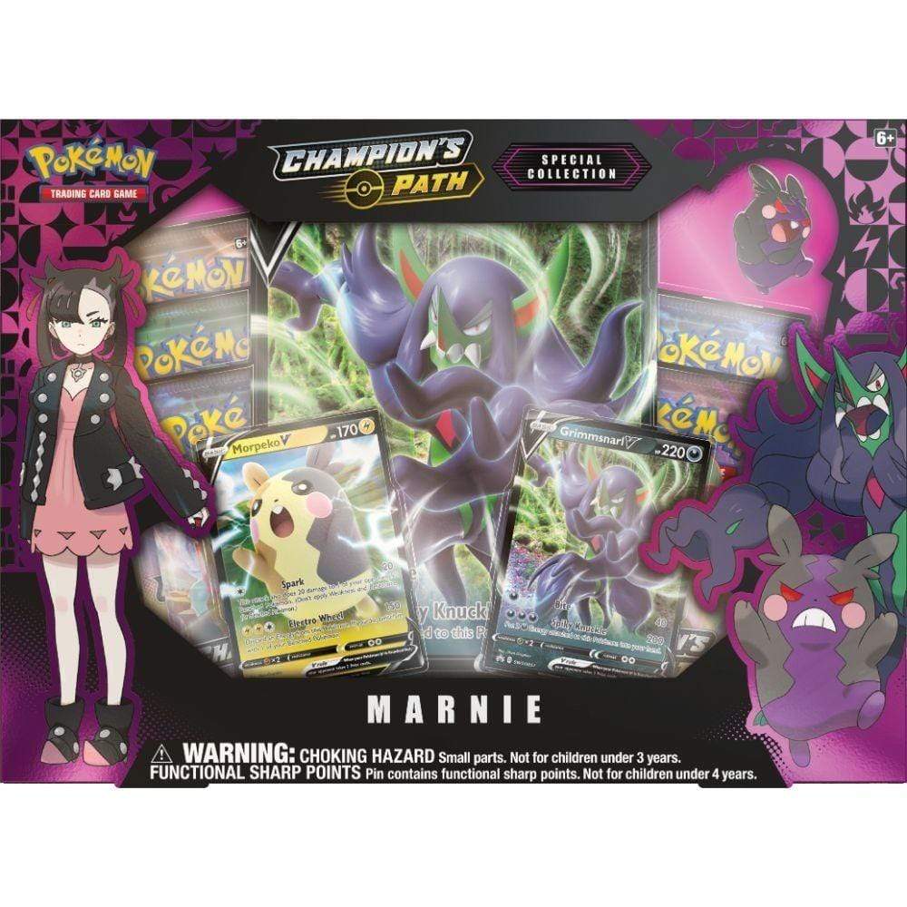 Pokemon TCG: Sword Shield 3.5 Champions Path Marnie Special