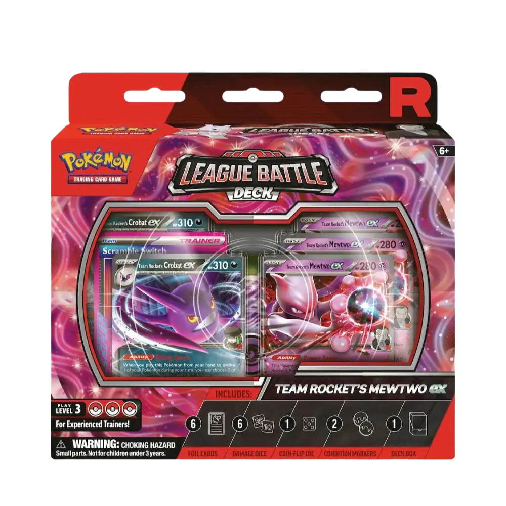 Pokemon TCG : Team Rocket's Mewtwo EX League Battle Deck