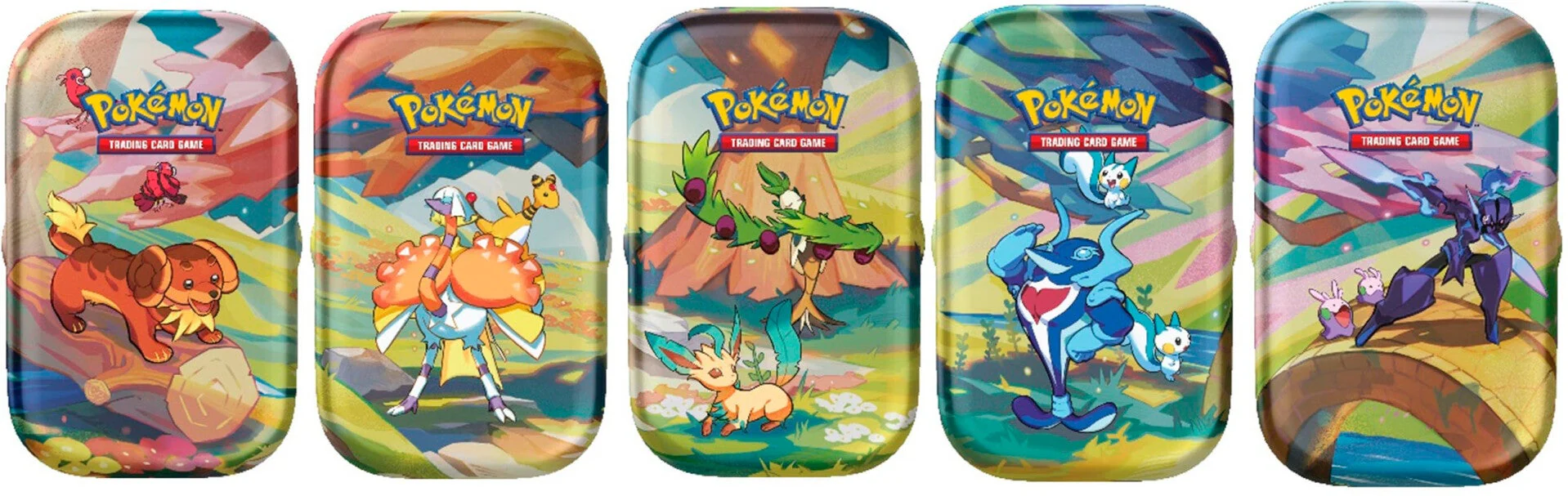 Pokemon TCG: Vibrant Paldea Mini Tin (JUNE MINI TIN) (1 Random) - Image 2