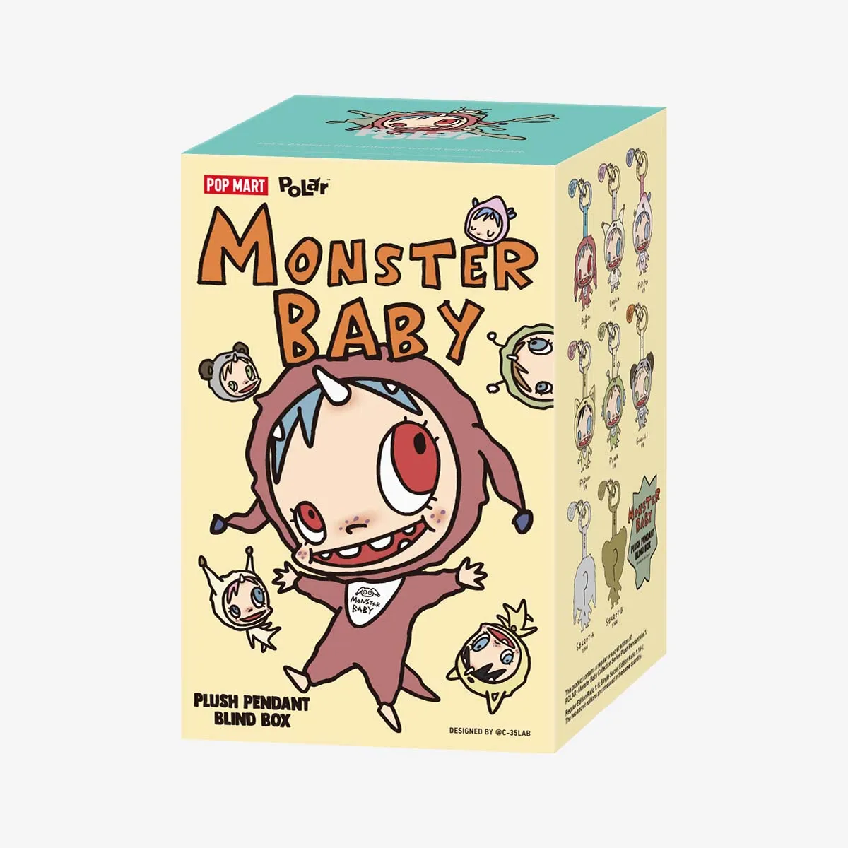 Polar Monster Baby Collection Series Plush Pendant Ver.1 Blind Box By Pop Mart - Image 9