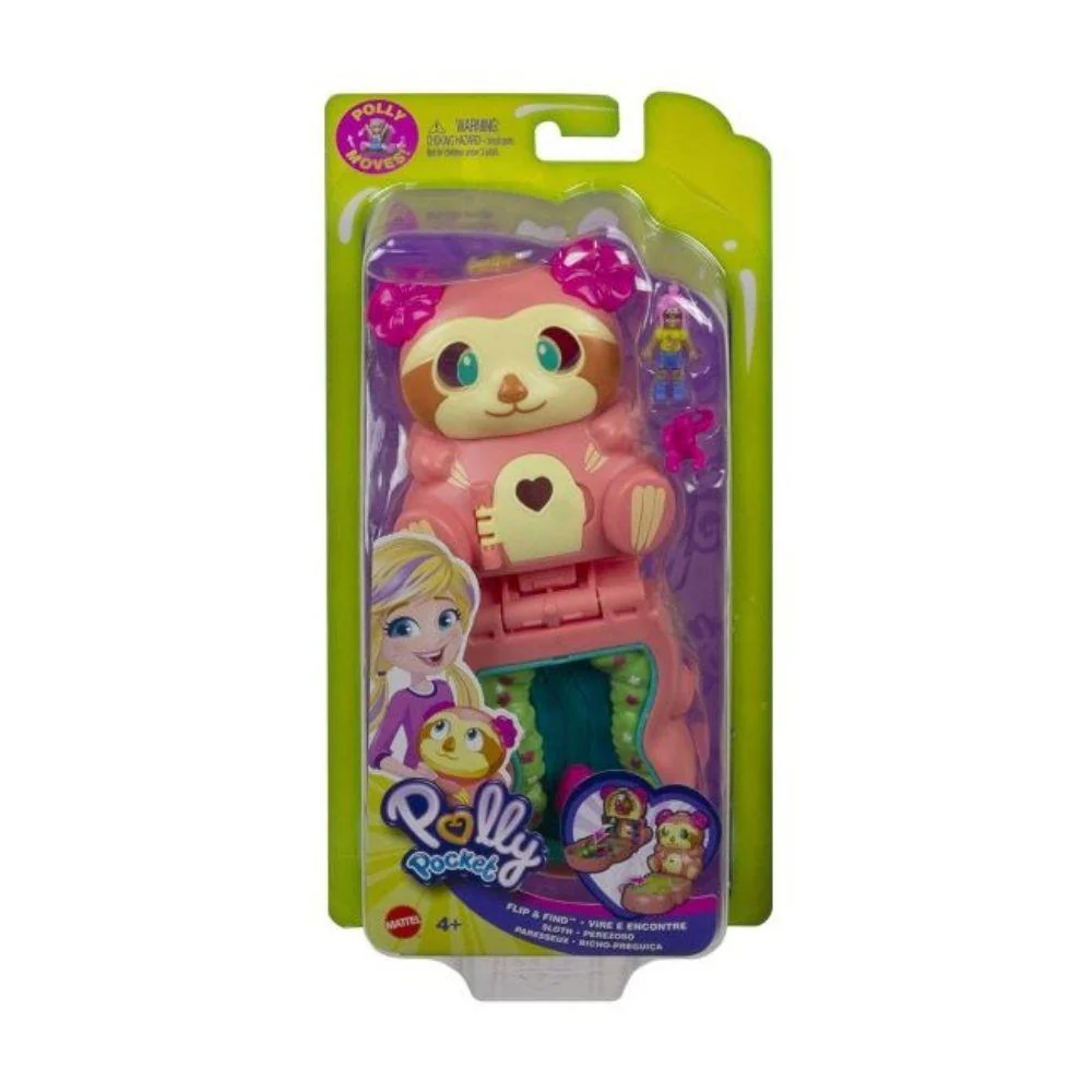 Polly Pocket Hidden Hideouts - Sloth - Image 3