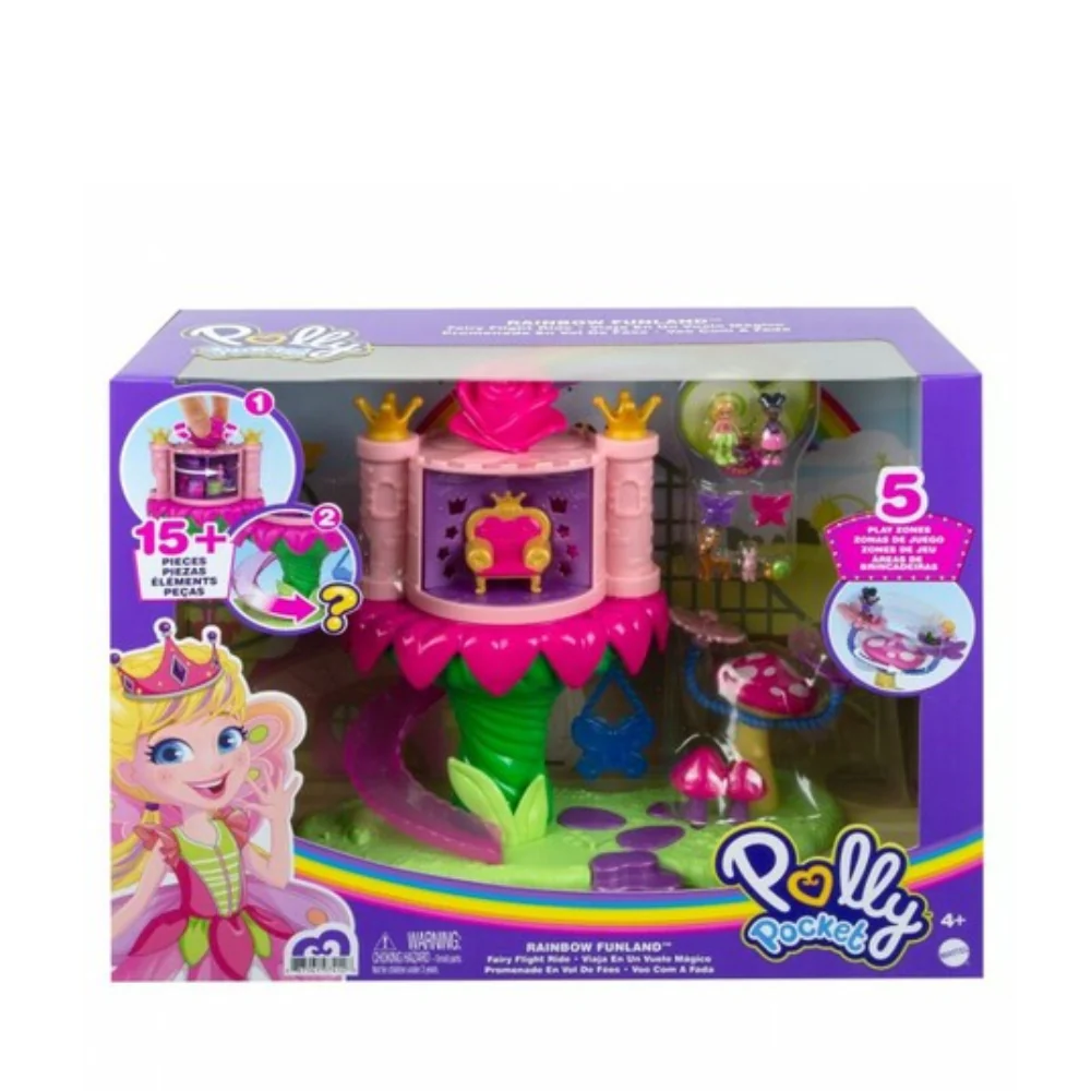 Polly Pocket™ Rainbow Funland Rides (2) By Mattel