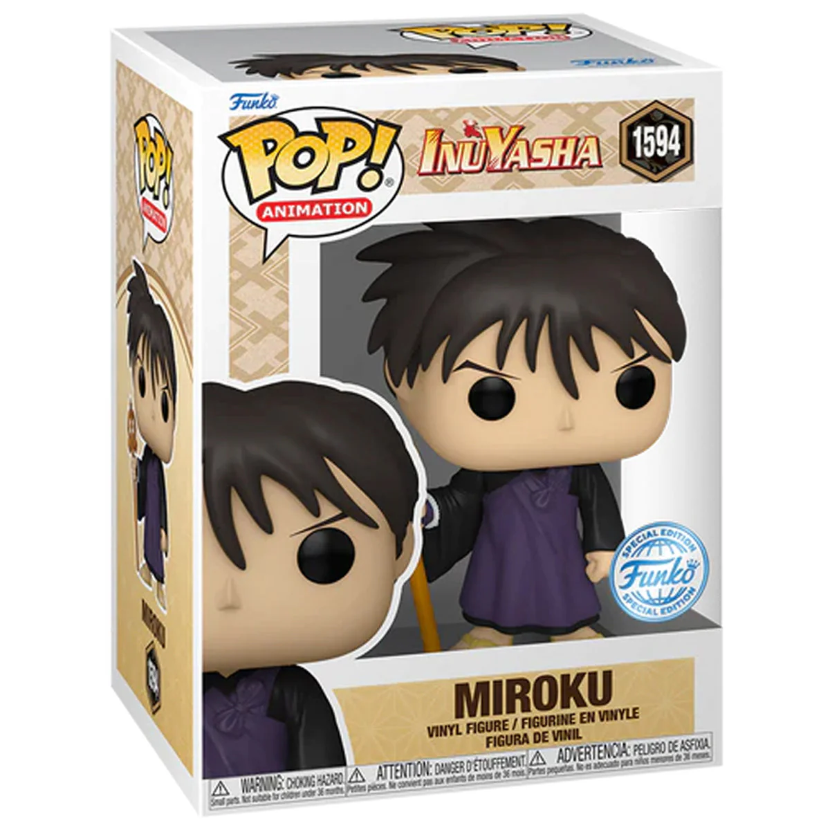 Pop! Animation: Inuyasha - Miroku (Exc) - Image 2