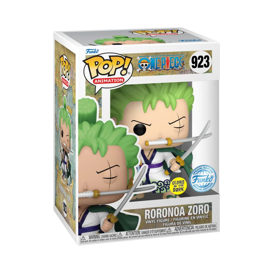Pop! Animation: One Piece - Roronoa Zoro (GW)(Exc) - Image 2
