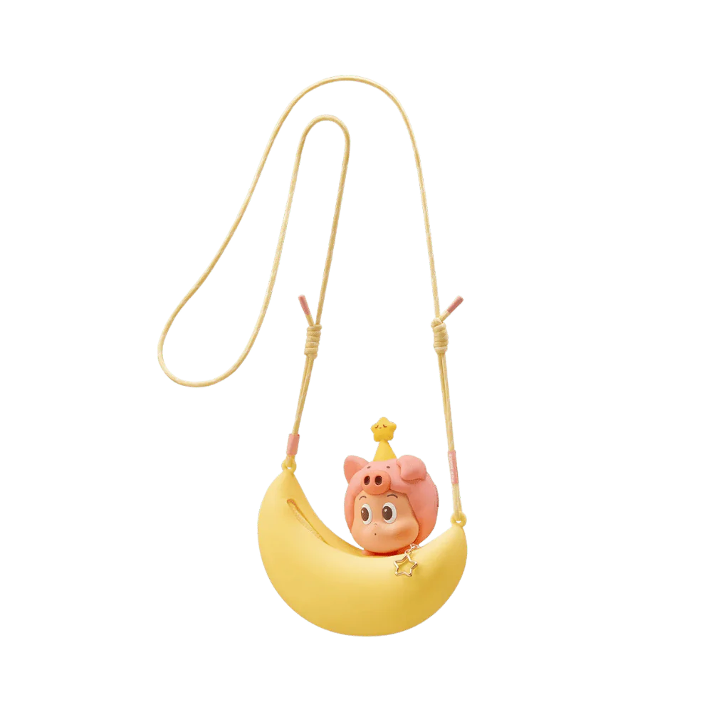 Pop Bean Pajama Party Twinkle Silicone Crossbody Bag By Pop Mart