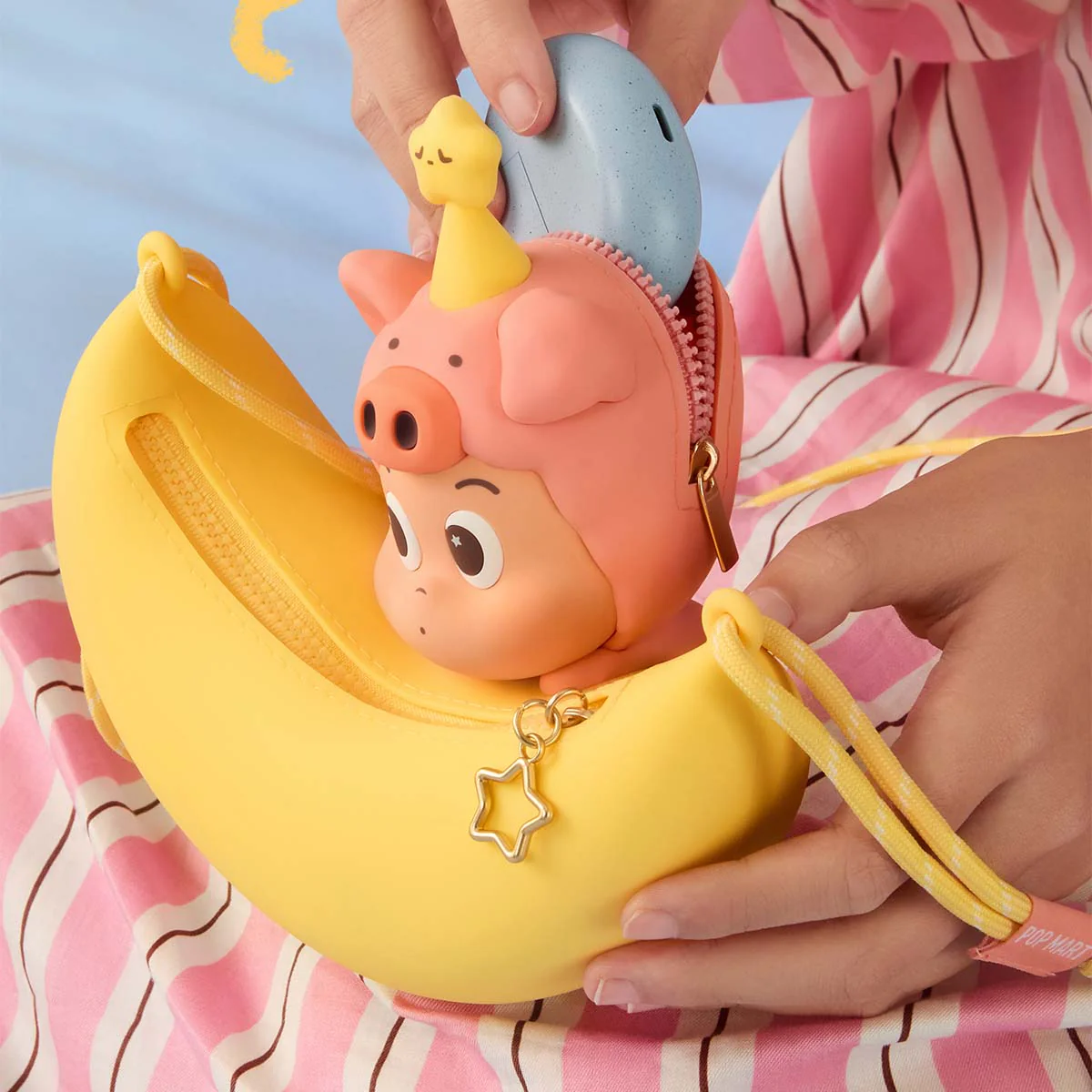 Pop Bean Pajama Party Twinkle Silicone Crossbody Bag By Pop Mart - Image 3