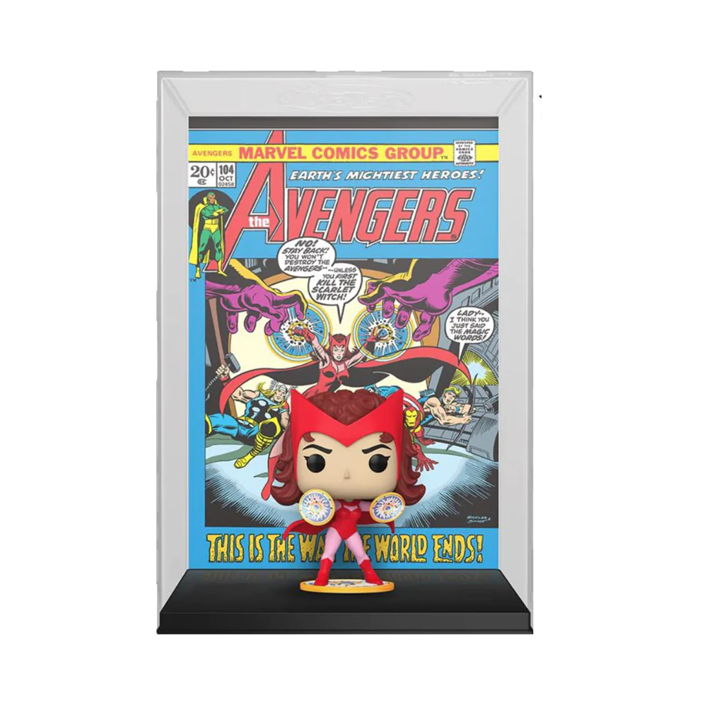 Funko Pop Comic Cover! Marvel : Avengers - Scarlet Witch (Exc)