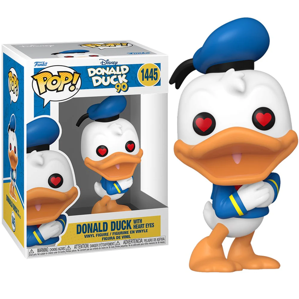 Pop! Disney: Donald Duck 90th - Donald Duck (Heart Eyes) - Image 2