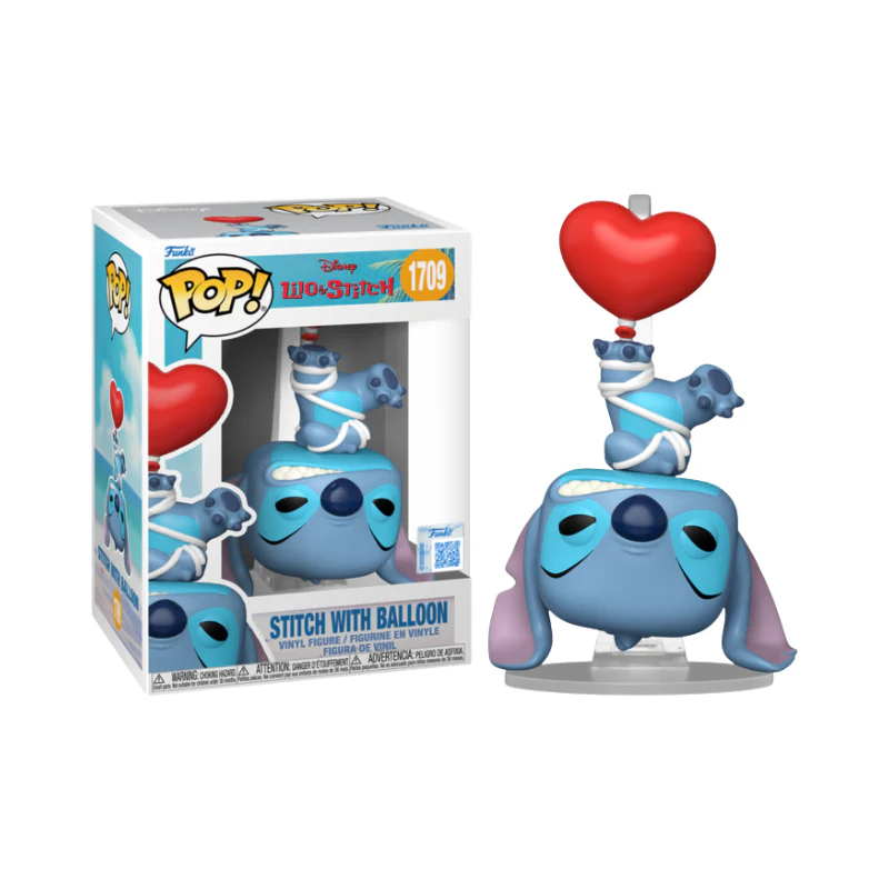 Funko Pop! Disney: Lilo & Stitch S4 - Stitch with Balloon (Exc) - Image 2