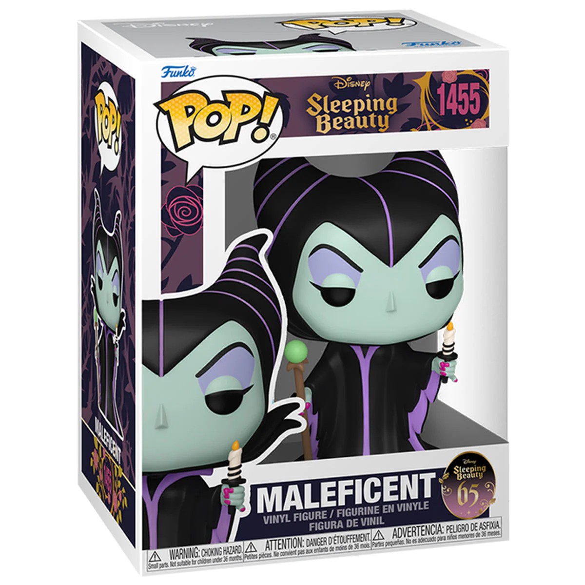 Pop! Disney: Sleeping Beauty 65th - Maleficent with Candle - Image 2