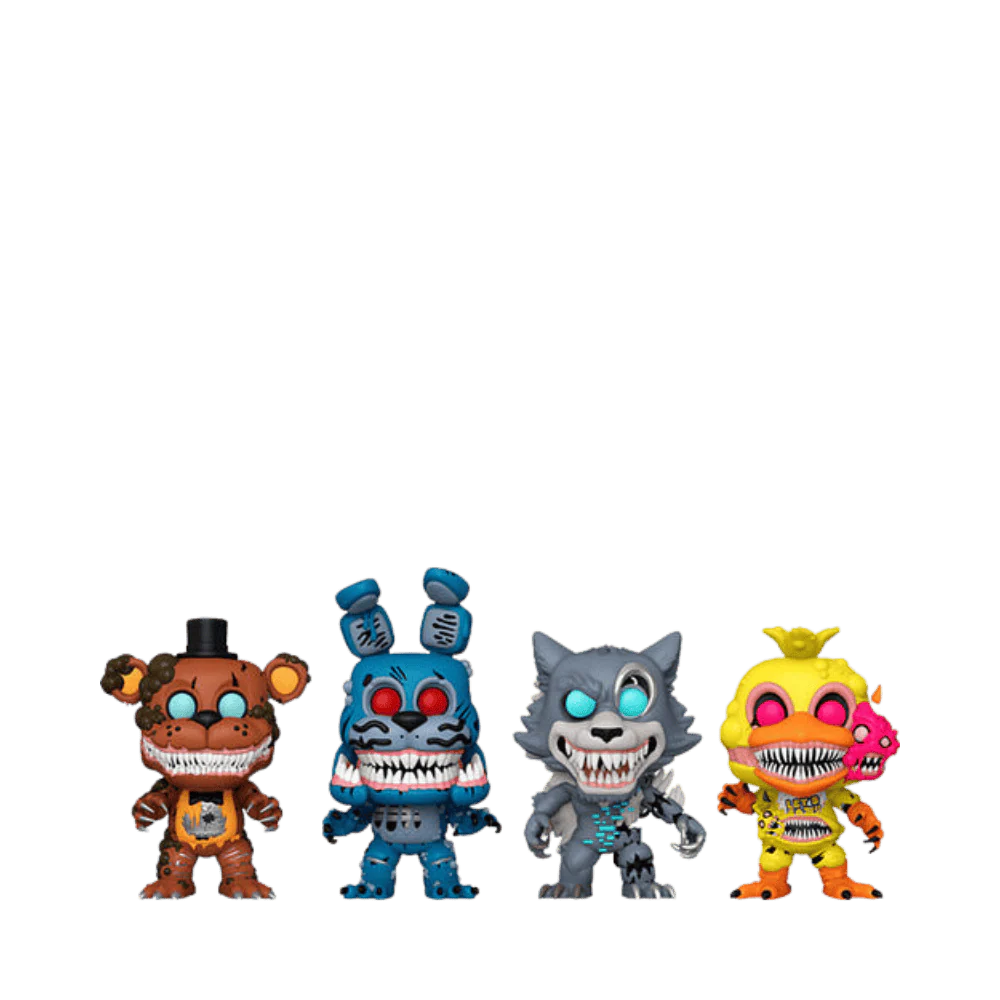 Pop! Games: Five Nights at Freddys - Twisted Ones 4pk (EMEA)(GW)(Exc)