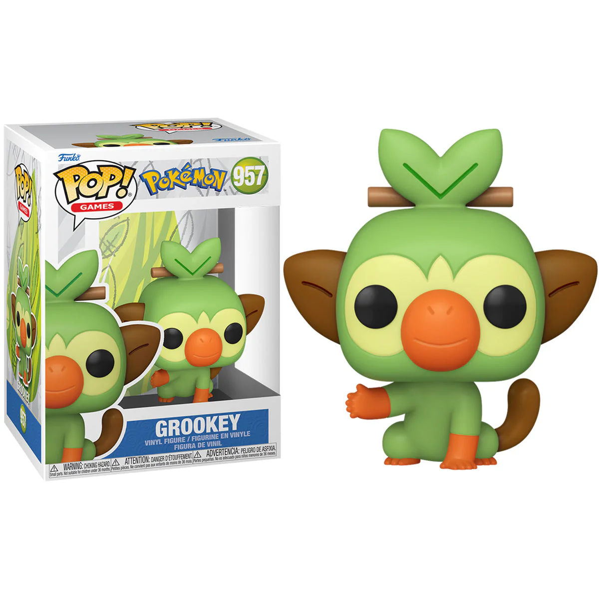 Pop! Games: Pokemon - Grookey (EMEA) - Image 2