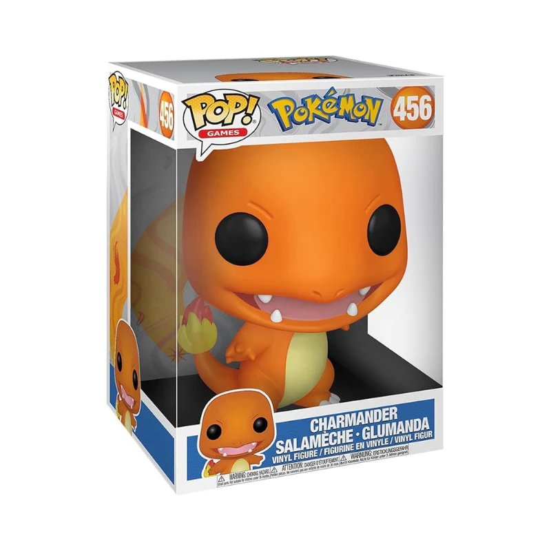 Funko Pop Jumbo! Games: Pokemon - Charmander EMEA - Image 2