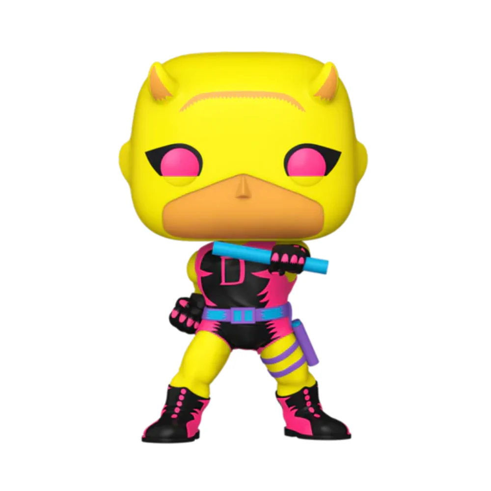 Pop Jumbo! Marvel: Daredevil (YLW/RD)(BLKLT)(Exc)
