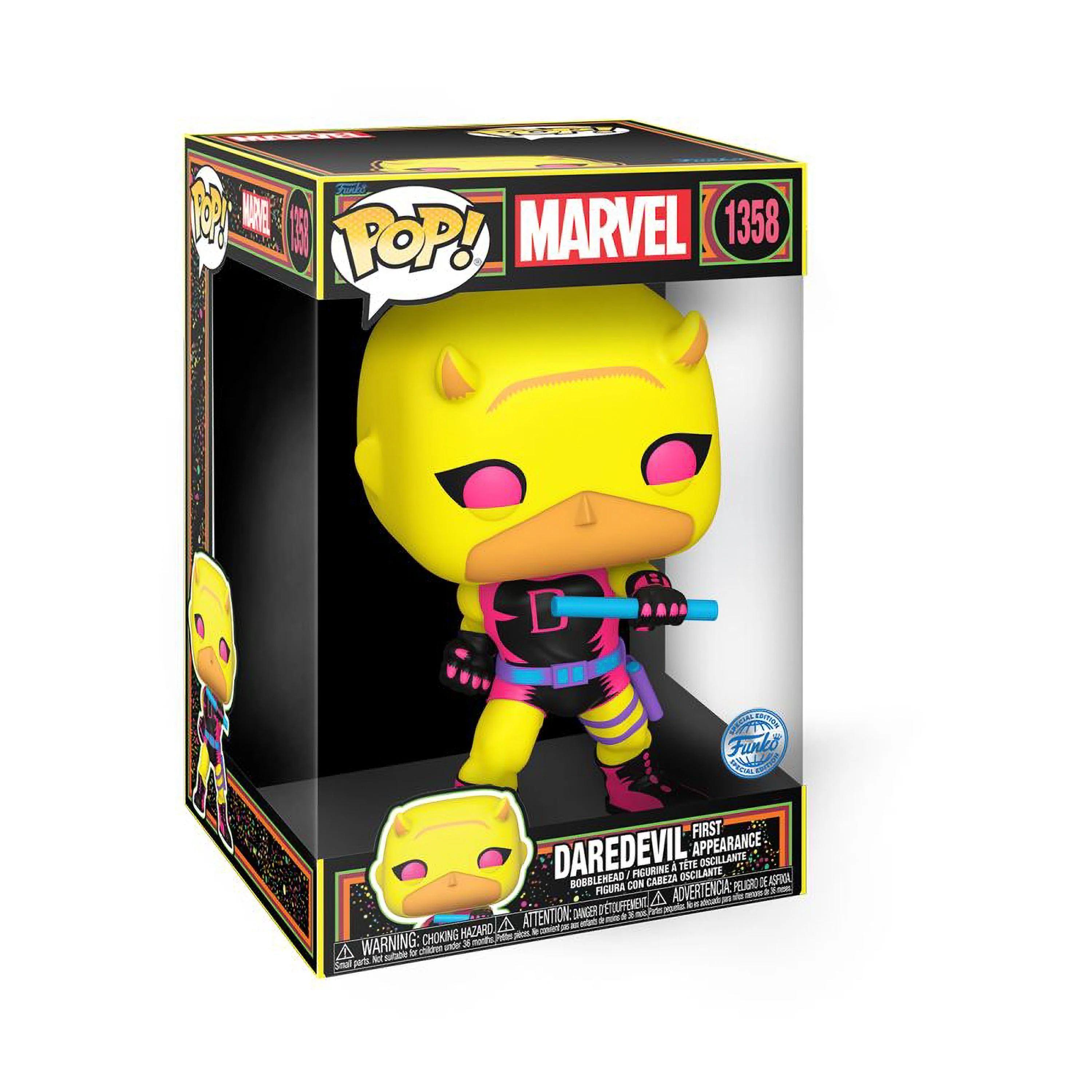 Pop Jumbo! Marvel: Daredevil (YLW/RD)(BLKLT)(Exc) - Image 2