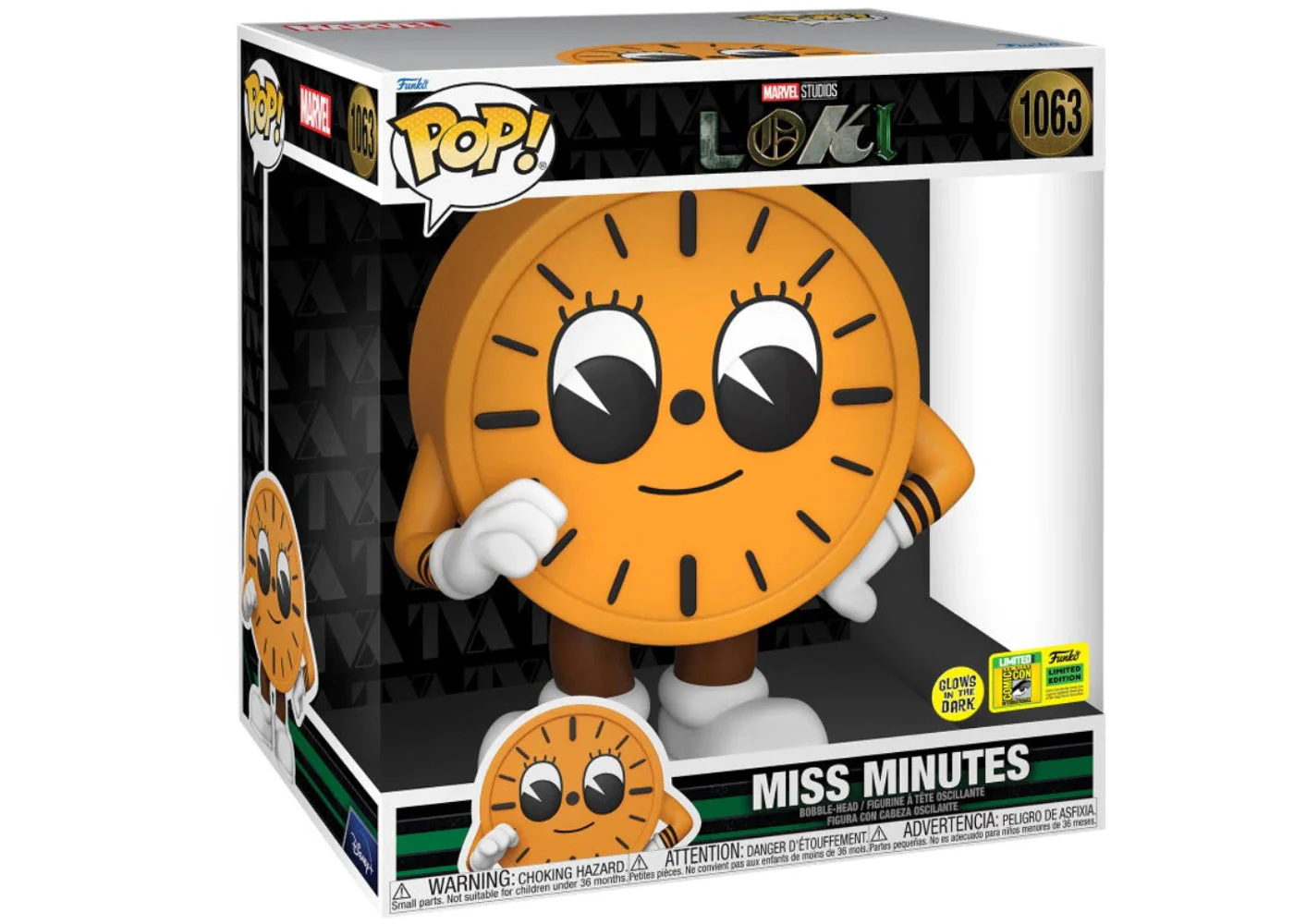 Funko 10": Marvel : Loki - Miss Minutes (1063) (SDCC2022) - Image 2