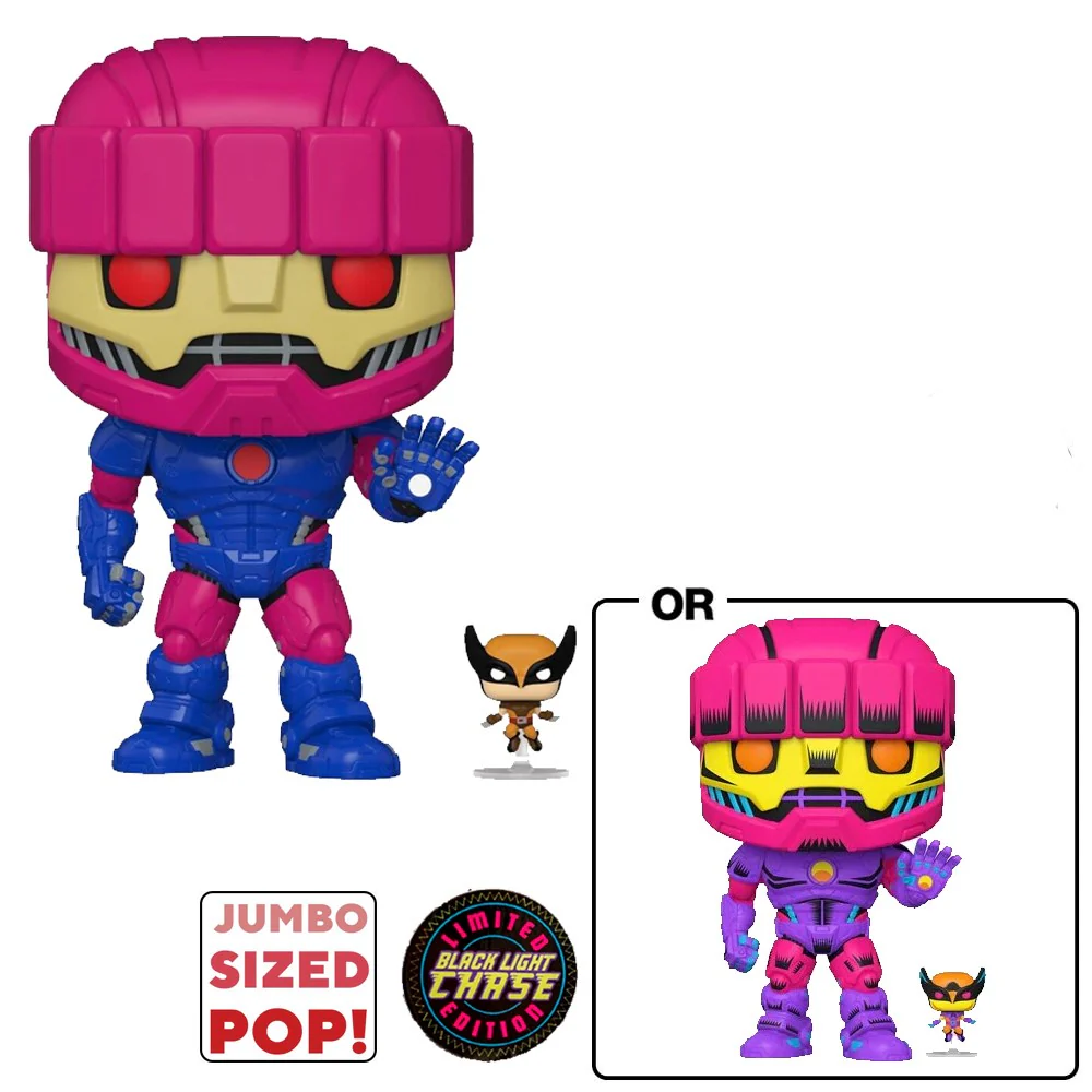 Funko 10" Marvel : Xmen - Sentinel with Wolverine (Chance of Chase) - Image 2