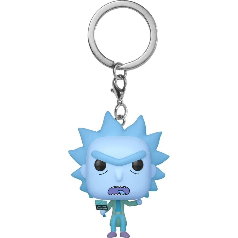 POP Keychain: Rick & Morty - Hologram Rick Clone - Image 2