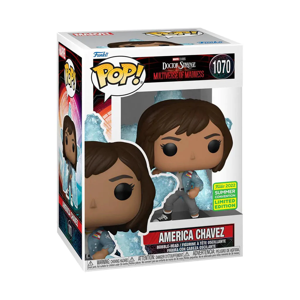 Funko Exc : Marvel Doctor Strange Multiverse of Madness - America Chaves (1070) (SDCC2022) - Image 2