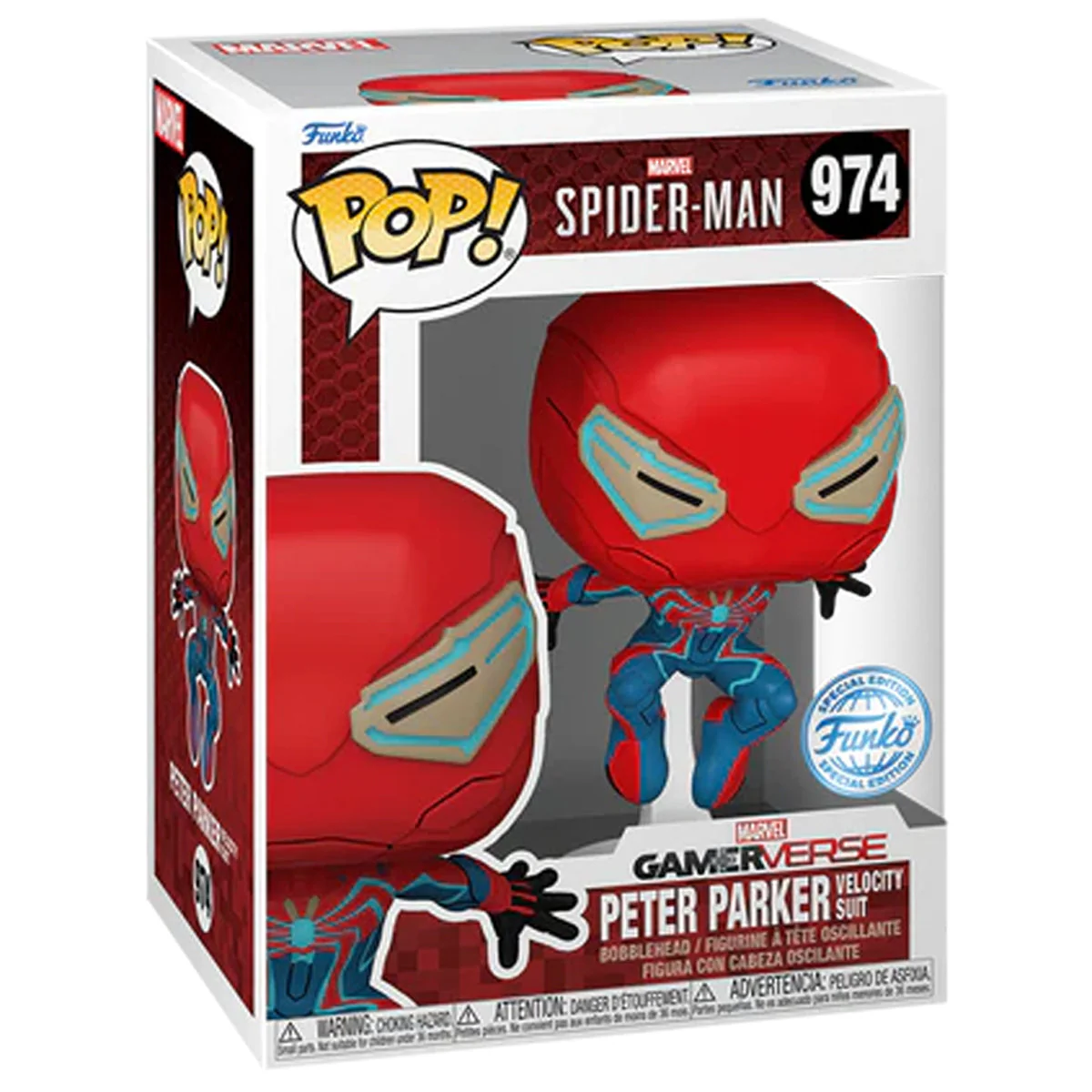 Pop! Marvel: Spider-Man 1 - Velocity Suit (Exc) - Image 2
