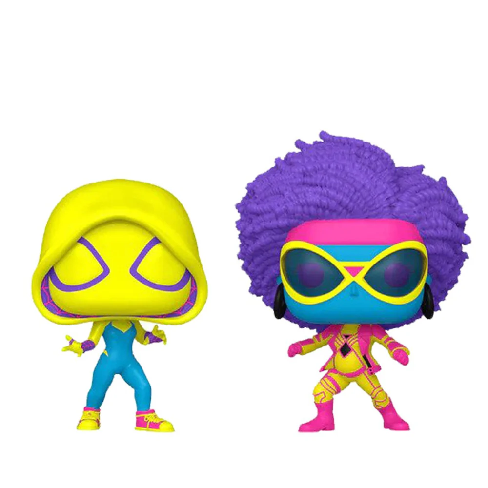 Funko 2 Pack : Marvel: Spider-man: Across The Spiderverse - Spider-Gwen and Spider-Woman 2pk (BLKLT)(Exc)