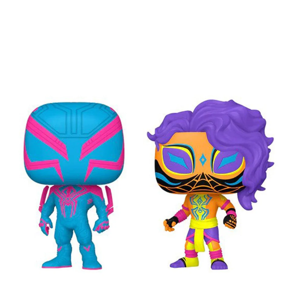 Funko 2 Pack : Marvel: Spider-man: Across The Spiderverse - Spider-Man 2099 and Spider-Man India 2pk (BLKLT)(Exc)