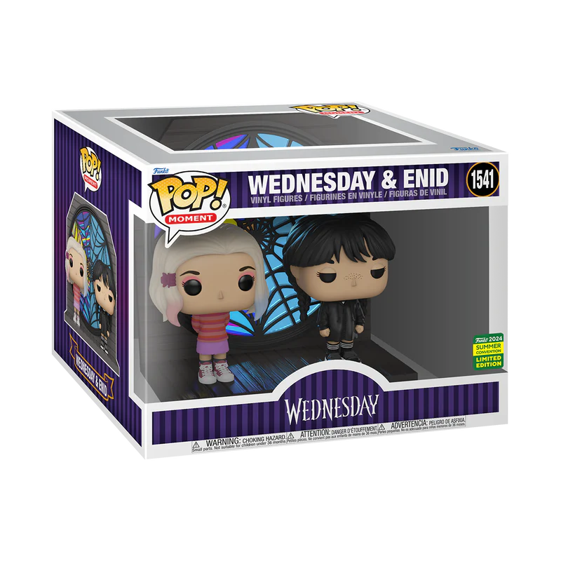 Pop Moment! Tv: Wednesday - Wednesday Addams and Enid (SDCC'24) - Image 2