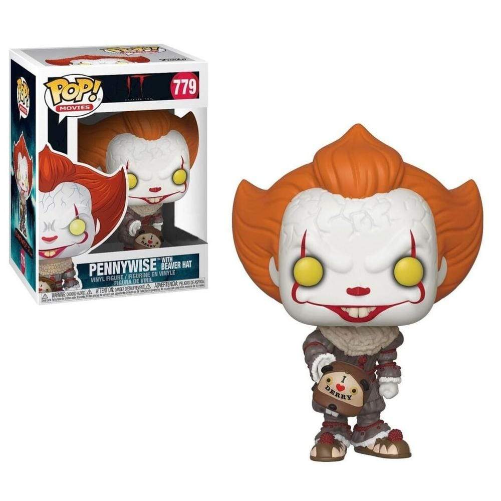 POP Movies: IT: Chapter 2- Pennywise w/Beaver Hat (Exc)