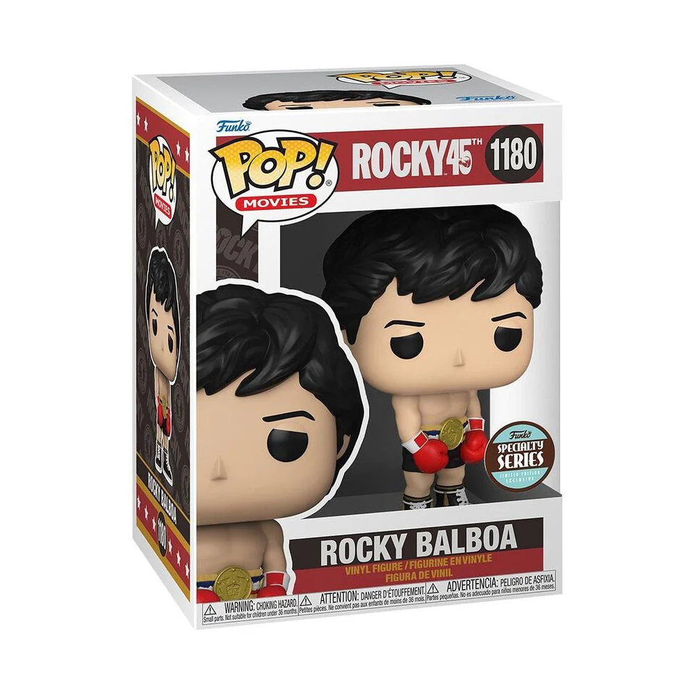 Pop! Movies: Rocky 45th - Rocky with Gold Belt (Exc) - Image 2
