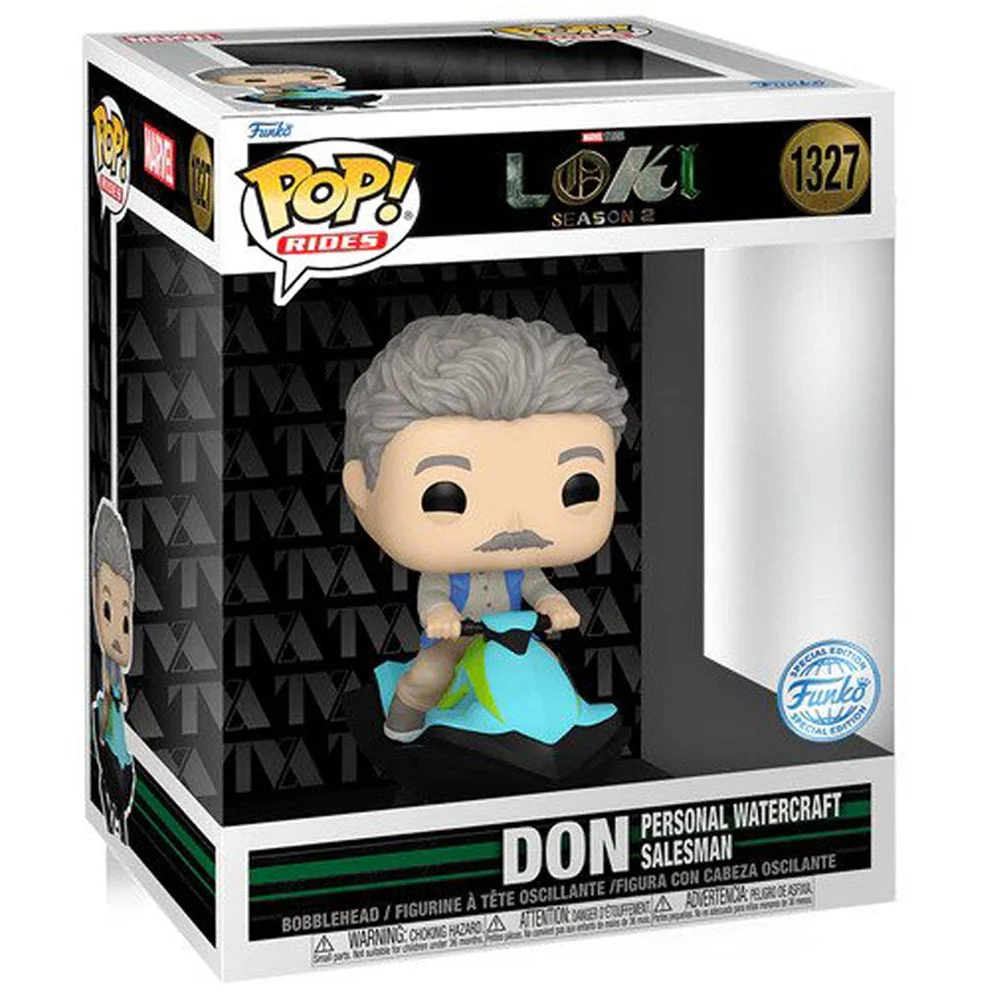 Funko : Pop Ride Deluxe - Marvel Loki Season 2 - Don Personal Watercraft Salesman (Exc) - Image 2