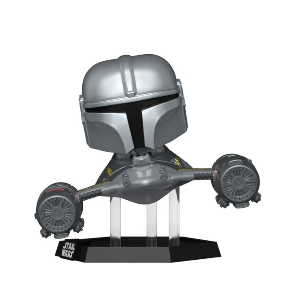 Funko : Pop Ride SUPDLX! Star Wars: Mandalorian S9 - The Mandalorian & N-1 S